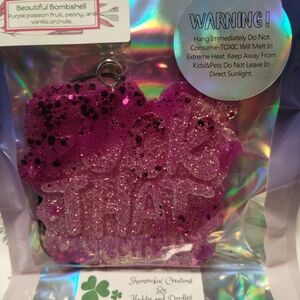 Beautiful Bombshell Purple Air Freshener